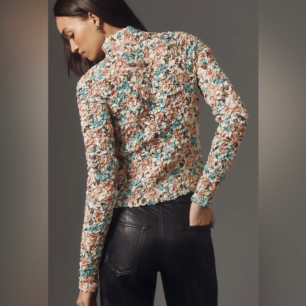 Dolan Multicolor Textured Blouse - image 2